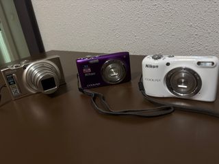 Lote 3 Cámaras Nikon COOLPIX