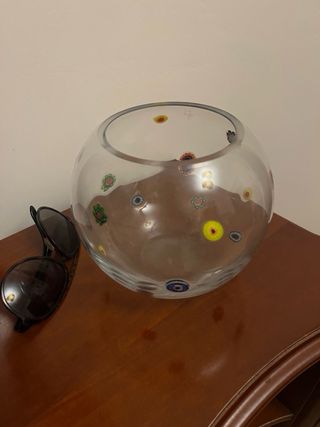 Jarrón esférico de Murano