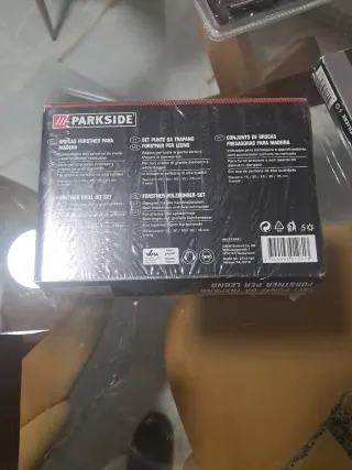 Set Brocas Forstner Parkside Madera 5 Piezas