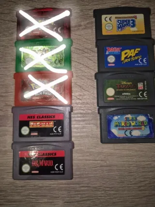 Juegos Gameboy Advance SP