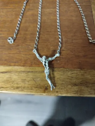 Cadena Plata Jesucristo Antigua