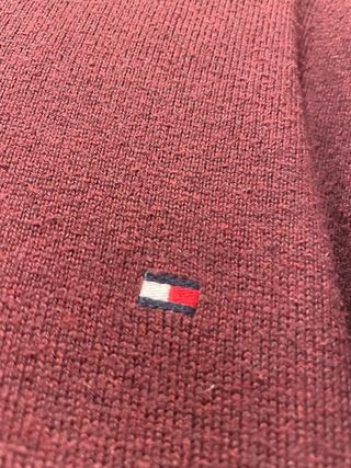 Jersey Granate Cachemira Tommy Hilfiger