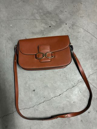 Bolso marrón Mango