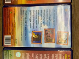 El Rey León VHS Edición Especial y 2 y 3