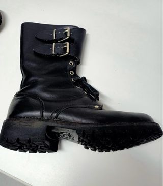 Botas de piel negras numero 42