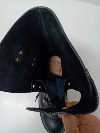 Botas de piel negras numero 42