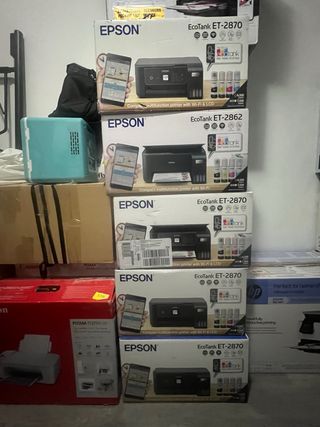 Lote de 7 impresoras Epson EcoTank – NEGOCIABLE