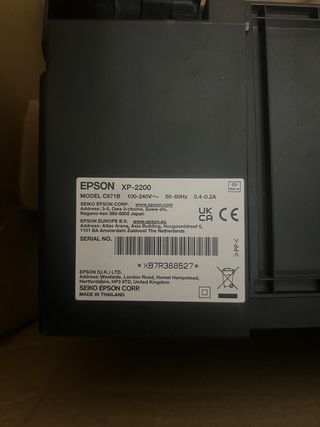 Lote de 7 impresoras Epson EcoTank – NEGOCIABLE
