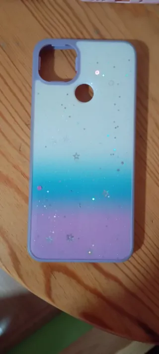 Funda Redmi 9C degradado estrellas