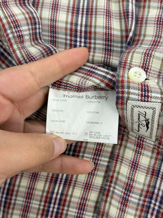 Camisa Thomas Burberry cuadros M