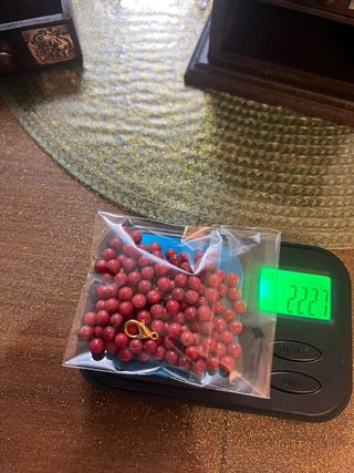 Perline corallo per collana e bracciale