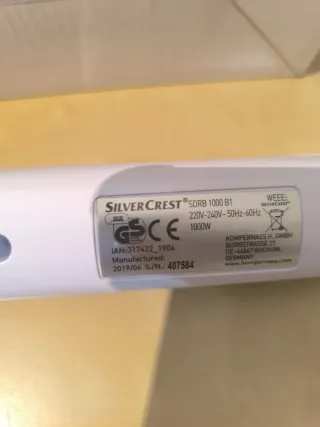 Cepillo de vapor Silver Crest