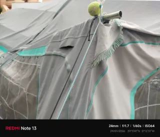 Tienda comanche urge vender , el viento la tiró