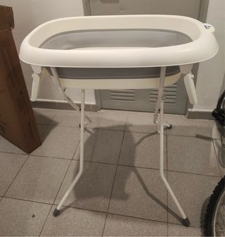 Bañera plegable bebé con patas