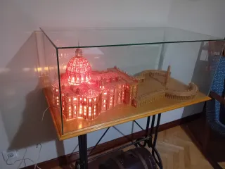 Maqueta Iluminada Basílica y Plaza de San Pedro