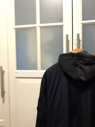 Cazadora Bomber Zara Man Talla XL Azul