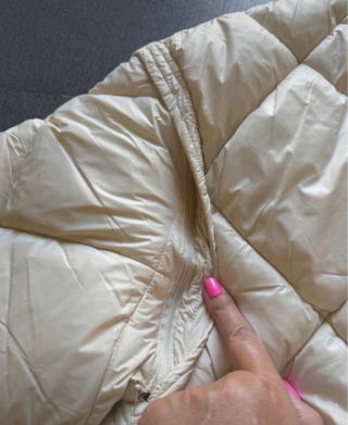 Giubbotto trapuntato con cappuccio