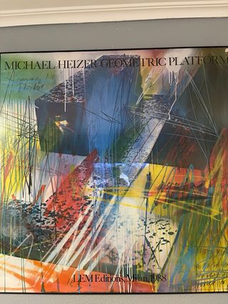 Cuadro Michael Heizer Geometric Platform