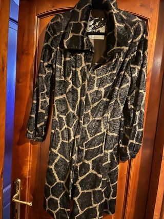 Cappotto fantasia giraffa