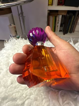 Vendo espectacular frasco de perfume de cristal ar