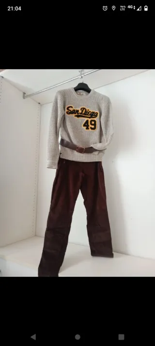 Lotto donna M maglione e pantalone