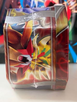 Lata Pokémon Gouging Fire EX / Flamariete Ingles