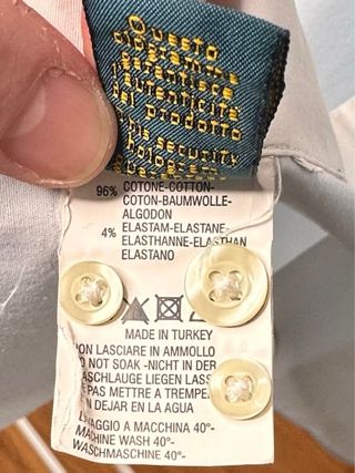 Camisa La Martina Azul Talla XXL