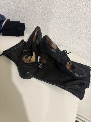 Zapatos Flamenco Negros