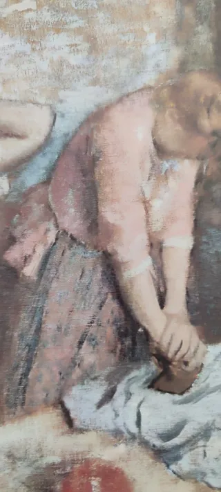 Lámina de un cuadro impresionista de Degas