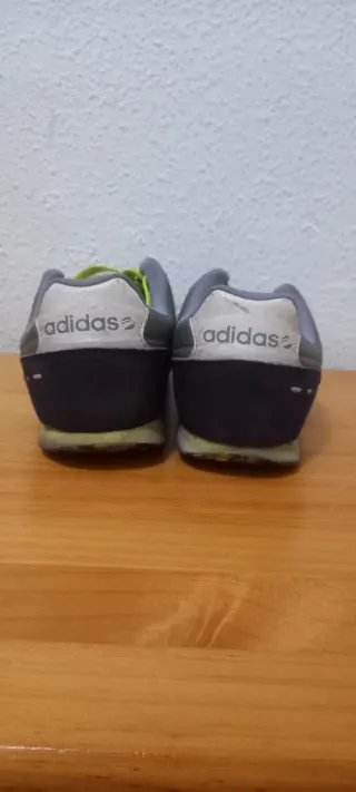 Zapatillas Adidas Neo V Racer Azul/Verde