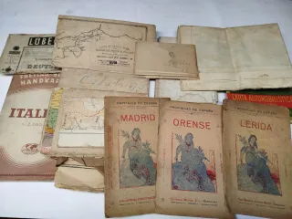 Lote 16 Mapas Antiguos