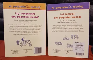 LOTE:Las vacaciones del pequeño Nicolás+Los recreo
