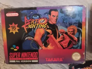 Art of Fighting Snes Super Nintendo