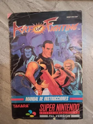 Art of Fighting Snes Super Nintendo
