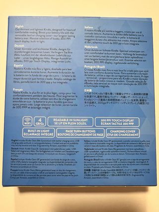 E-reader Kindle Oasis con custodia di ricarica