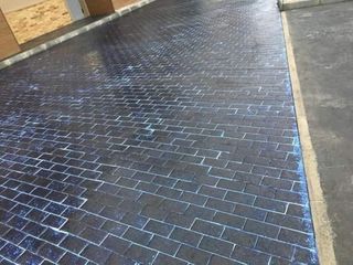 Pavimento de hormigón impreso