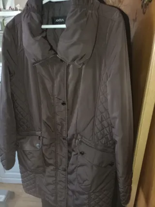 Chaqueta Mujer Marrón Chocolate,Talla 44