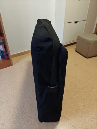 Camilla plegable azul