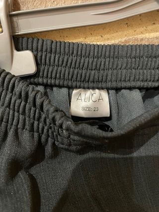 Pantalón pinza gris