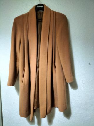 Abrigo camel