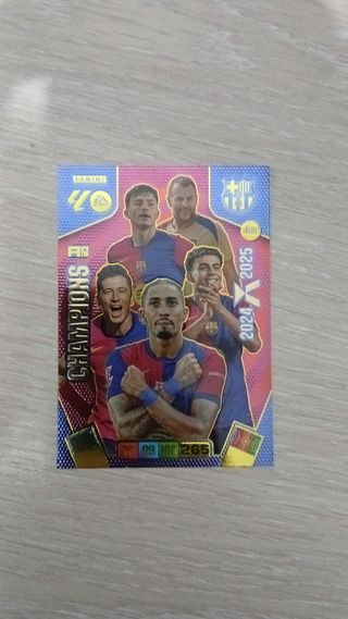 Carta Panini Champions FC Barcelona 2024-2025