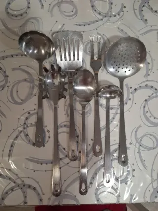 Set Utensilios Cocina Metal
