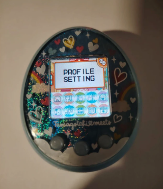 Tamagotchi On (antes Meets) Azul Glitter