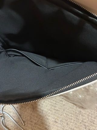 Mochila Parfois para portátil color blanco