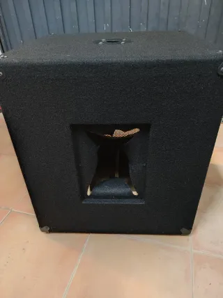 Cajón vacío para altavoz subwoofer 15 pulgadas