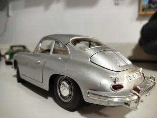 Maqueta Porsche 356 B 1961 Plata