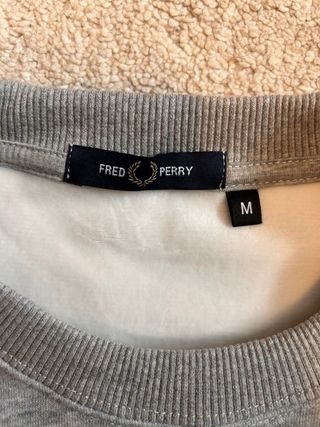 Sweatshirt cinzenta Fred Perry