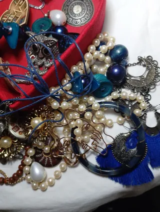 Joyero Corazón  + Joyas