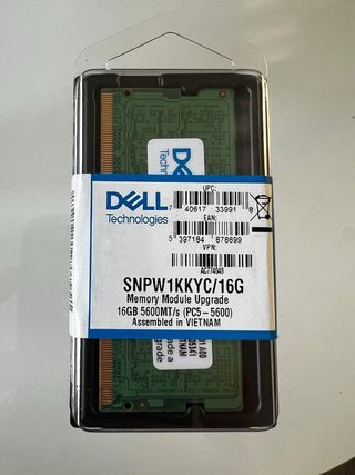 Memoria RAM Dell 16GB DDR5 5600MHz SO-DIMM