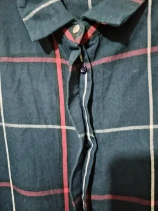 Vestido Camisero Cuadros Kiabi T.44